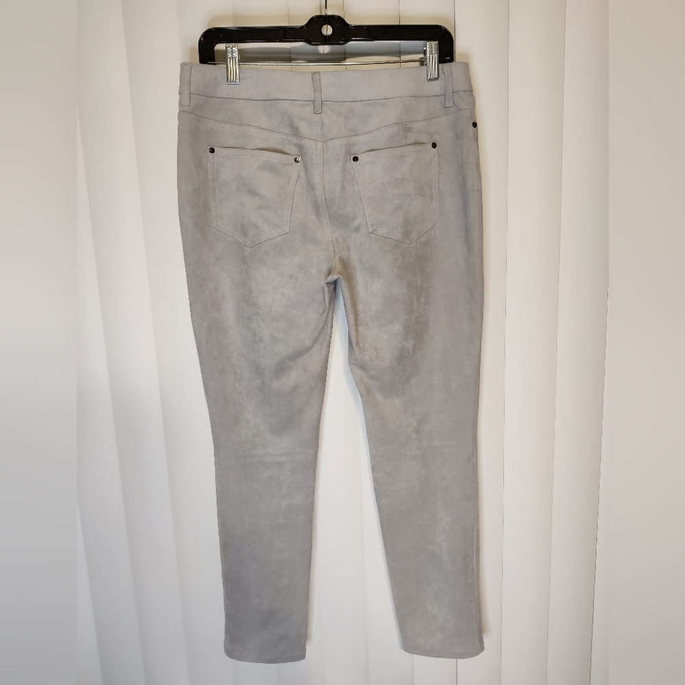 Chico's Grey Legging Pants Size 0 - Picture 2 of 3